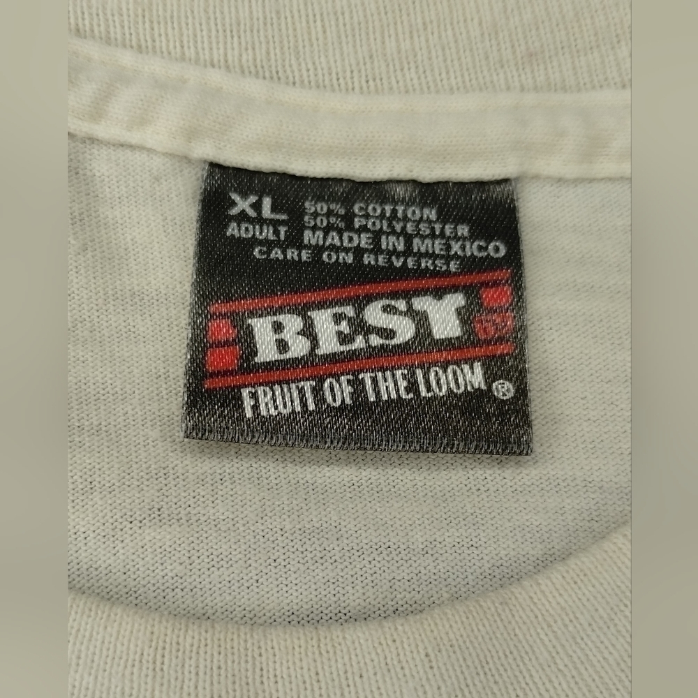 Vtg 90s Manor Texas Mentor Adult XL T-shirt Single Stitch Crew Neck Tee FOTL - Picture 9 of 9